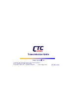 Предварительный просмотр 107 страницы CTC Union SHDSL User Manual