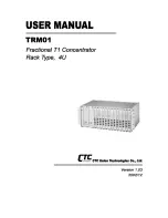 Предварительный просмотр 1 страницы CTC Union TRM01 User Manual