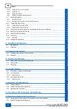 Preview for 6 page of CTE B-LIFT 18 HV Instructions For Use And Maintenance Manual