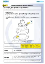 Предварительный просмотр 112 страницы CTE B-LIFT PRO Series Instructions For Use And Maintenance Manual