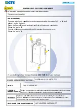 Предварительный просмотр 113 страницы CTE B-LIFT PRO Series Instructions For Use And Maintenance Manual