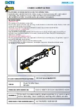 Preview for 120 page of CTE B-LIFT PRO Series Instructions For Use And Maintenance Manual