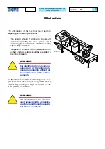 Предварительный просмотр 129 страницы CTE B-LIFT PRO Series Instructions For Use And Maintenance Manual