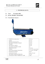 Предварительный просмотр 17 страницы CTE PIANOPLAN 600 J SPEEDY STANDARD Operator'S  Maintenance Manual