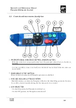 Предварительный просмотр 19 страницы CTE PIANOPLAN 600 J SPEEDY STANDARD Operator'S  Maintenance Manual