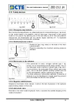 Preview for 15 page of CTE ZED 23.2 JH Use And Maintenance Manual