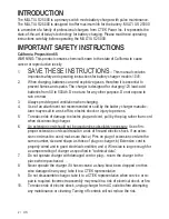 Preview for 2 page of CTEK MULTI US 25000 User Manual