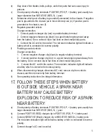 Preview for 5 page of CTEK MULTI US 7000 User Manual