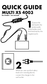 Предварительный просмотр 2 страницы CTEK MULTI XS 4003 1035 User Manual