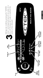 Предварительный просмотр 3 страницы CTEK MULTI XS 4003 1035 User Manual