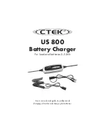 CTEK US 800 User Manual предпросмотр