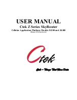 Предварительный просмотр 1 страницы CTEK Z4200 User Manual