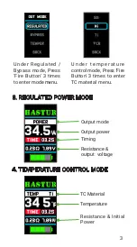 Preview for 6 page of CTHULHU MOD HASTUR MOD 88W TC BYPASS User Manual