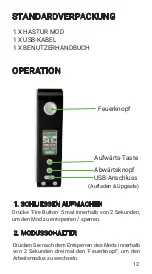 Preview for 15 page of CTHULHU MOD HASTUR MOD 88W TC BYPASS User Manual