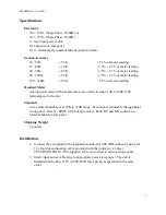 Предварительный просмотр 2 страницы CTI-CRYOGENICS Cryo-Torr Series Installation And Operation Instructions