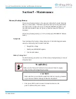 Предварительный просмотр 31 страницы CTI-CRYOGENICS On-Board Network Terminal Installation, Operation And Maintenance Instructions