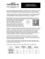 Предварительный просмотр 1 страницы CTI 5632 Setting Up