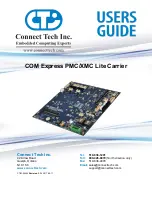 Preview for 1 page of CTI COM Express PMC/XMC Lite Carrier User Manual