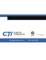 Preview for 12 page of CTI GG-H2-EC Installation And Operation Manual