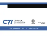 Preview for 12 page of CTI GG-H2S Installation And Operation Manual