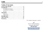 Предварительный просмотр 3 страницы CTI GG-NH3 Installation And Operation Manual