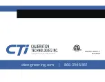 Preview for 12 page of CTI GG-NH3 Installation And Operation Manual