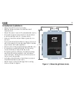 Preview for 5 page of CTI GG-O2 Installation And Operation Manual