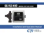 Предварительный просмотр 1 страницы CTI GG-VL2-NH3 Installation And Operation Manual