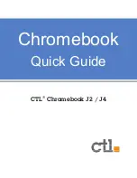 Preview for 1 page of Ctl Chromebook J2 Quick Manual