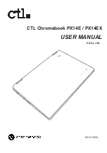 Ctl Chromebook PX14E User Manual preview