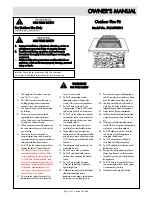 Preview for 1 page of CTM International FAC-69030-1 Owner'S Manual