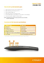 Preview for 3 page of Ctouch 10051955 Product Info