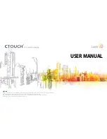 Preview for 1 page of Ctouch CLS-55UHD User Manual