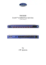 CTP Systems FWD8000 Manual preview