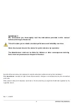 Preview for 2 page of CTR 4018150 Operating Manual