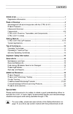 Preview for 2 page of CTRL Systems UL101 Operator'S Manual