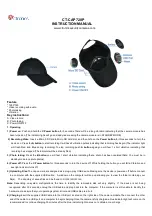 Preview for 1 page of Ctronics CT-CAP720P Instruction Manual