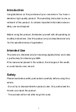 Preview for 3 page of Ctronics H885 User Manual