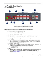 Предварительный просмотр 8 страницы CTS FOS-3110 Series User Manual