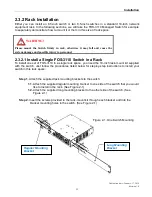 Предварительный просмотр 16 страницы CTS FOS-3110 Series User Manual