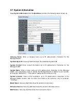 Предварительный просмотр 93 страницы CTS FOS-3124 SERIES User Manual