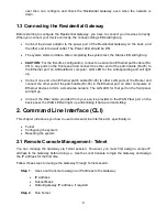 Preview for 8 page of CTS FRG-3105 Series User Manual