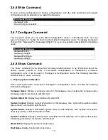 Предварительный просмотр 17 страницы CTS FRG-3105 Series User Manual