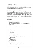 Предварительный просмотр 4 страницы CTS FWRIII-3105 SERIES User Manual