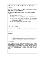 Preview for 11 page of CTS FWRIII-3105 SERIES User Manual