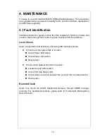 Предварительный просмотр 14 страницы CTS FWRIII-3105 SERIES User Manual