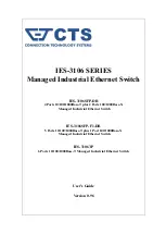 CTS IES-3106 Series User Manual предпросмотр