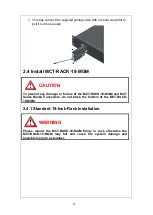 Preview for 9 page of CTS MCT-RACK-18-MGM User Manual