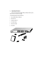 Preview for 4 page of CTS SWH-2024D User Manual