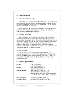 Предварительный просмотр 11 страницы CTS swh-2109F User Manual